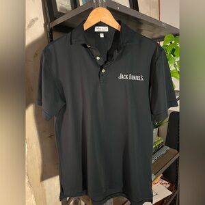 Peter Millar x Jack Daniel’s Polo // Summer Comfort // Black - Small